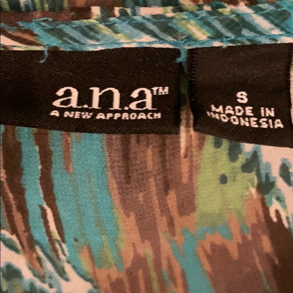 a.n.a. Multi-Color Blouse - Picture 5 of 5